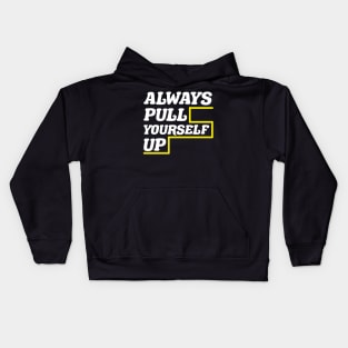 Calisthenics Saying Design Pull Up Kids Hoodie